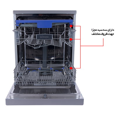 ماشین ظرفشویی دوو مدل DW-1483S