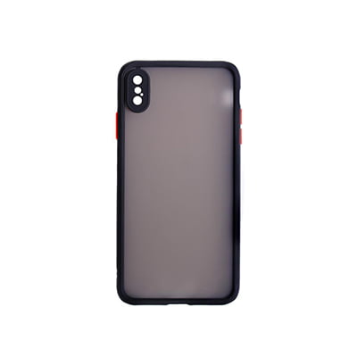 کاور گوشی موبایل آیفون xs max پشت مات محافظ لنزدار