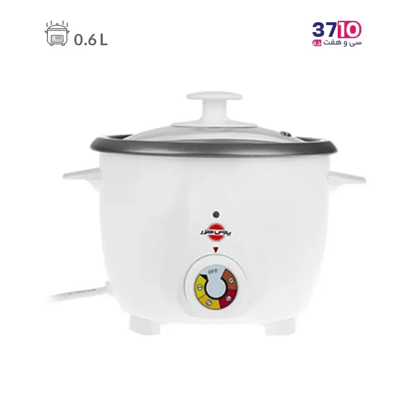 پلوپز پارس خزر مدل RC-61TYAN دو نفره سفید-عکس اصلی