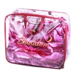 پتو دو نفره گل برجسته ارغوان