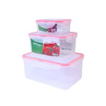 ظروف فریزری لیمون 6 پارچه مستطیلی