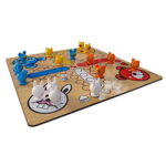 بازی فکری مدل منچ و مار و پله حیوانات مدل A-3036