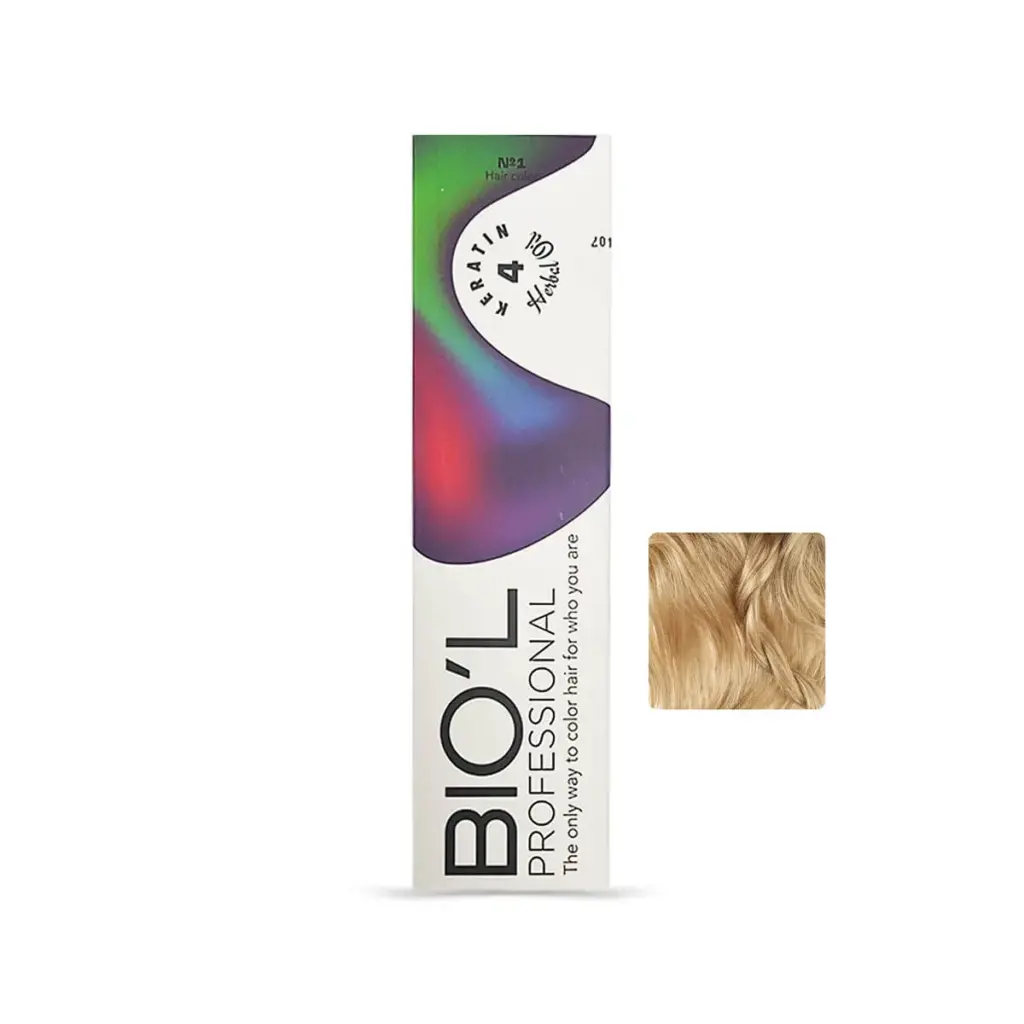 تصویر رنگ مو بیول BIOL بلوند متوسط طبیعی_ 7.0
