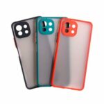 کاور گوشی موبایل شیائومی MI 11 T LITE  پشت مات محافظ لنزدار