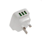 شارژر دیواری آیفون 3 پورت EMY مدل MY-265