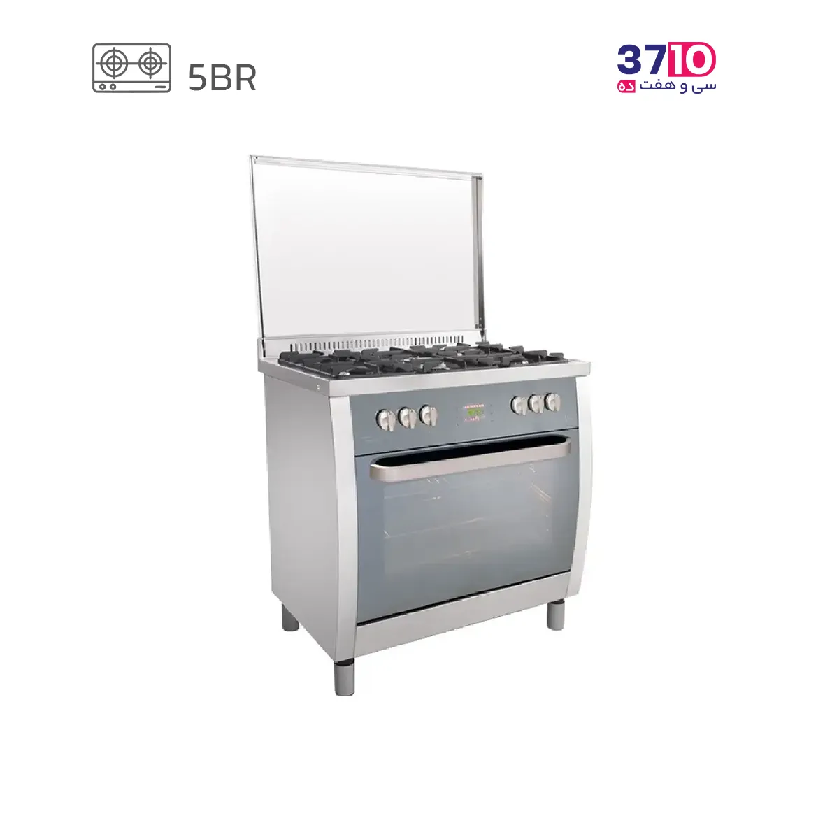 akhavan-gas-range-with-oven-model-m15-edtr (1) اجاق گاز فردار اخوان AKHAVAN مدل M15-EDTR-عکس اصلی