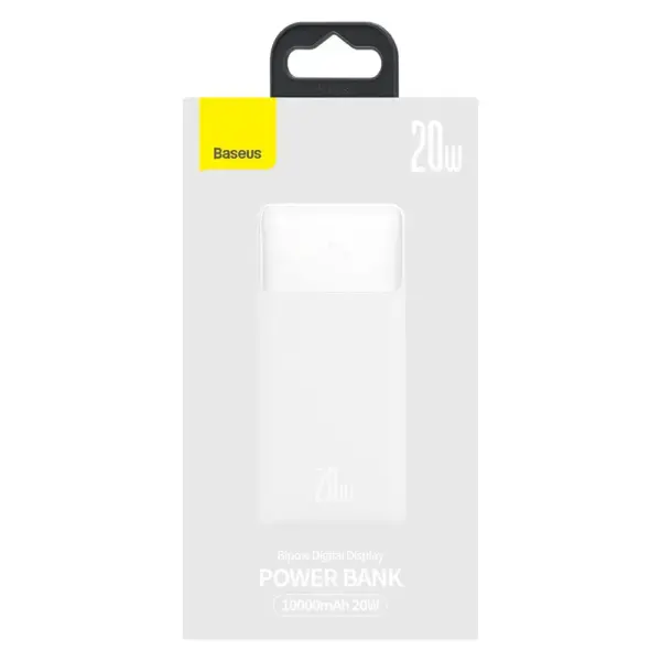 BASEUS Power Bank PPDML-L02 20W (10000mAh) White