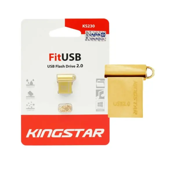KINGSTAR USB2 Flash Memory KS230 Fit Gold