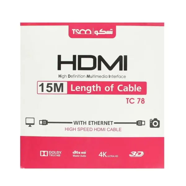کابل HDMI تسکو مدل TC78