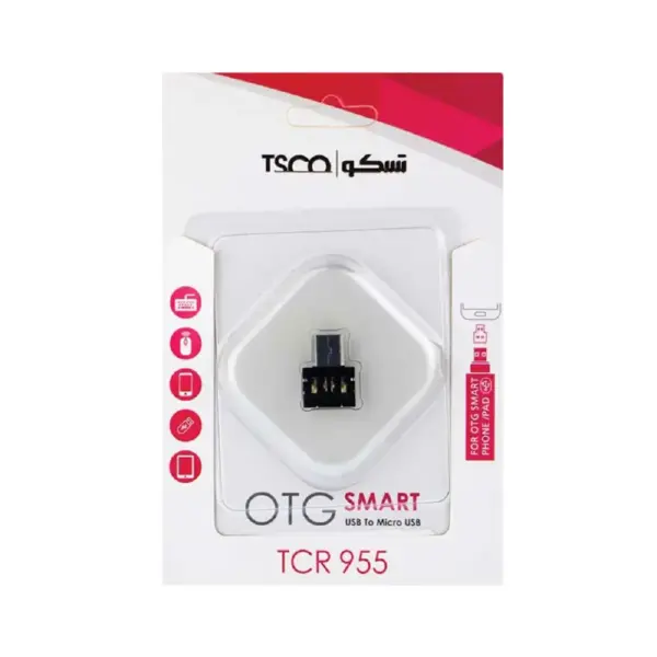 مبدل OTG به microUSB تسکو مدل TCR955