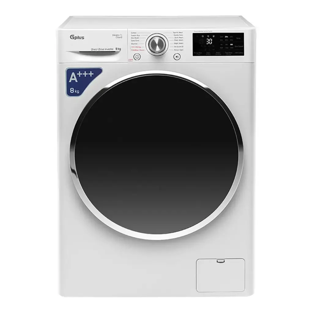 عکس ماشین لباسشویی جی پلاس GPLUS مدل GWM-L909W
