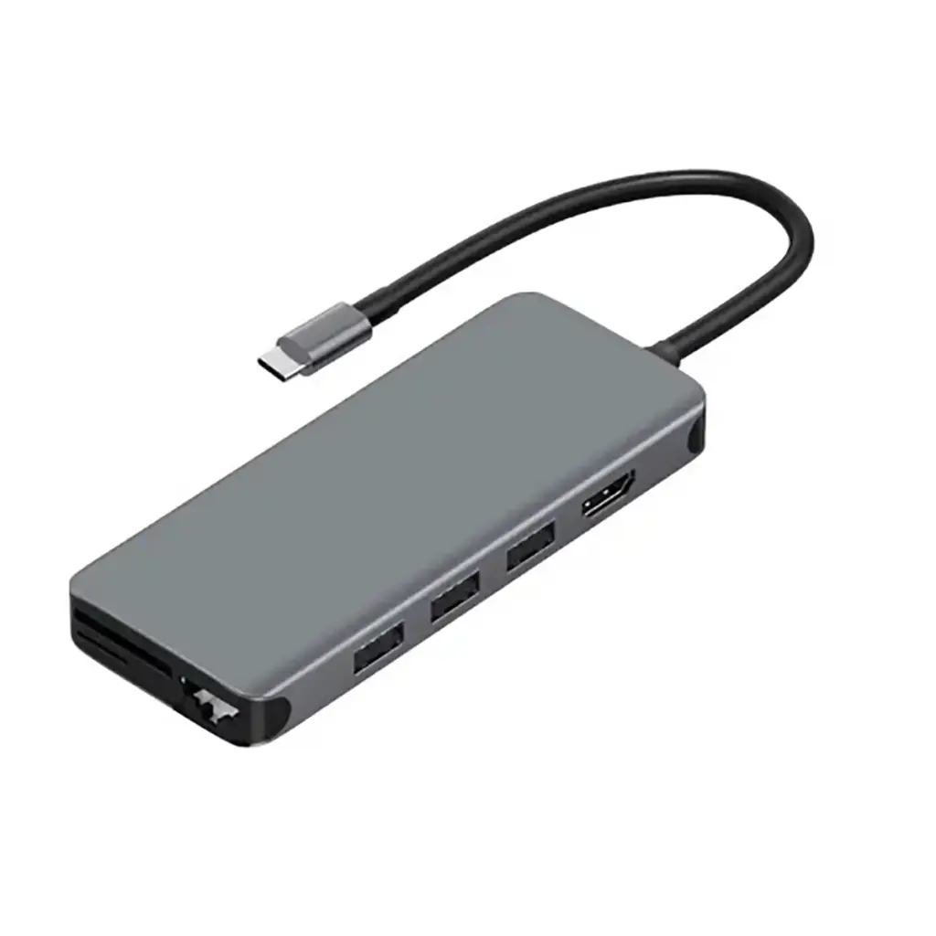 عکس هاب گرین لاین green lion مدل تایپ سی 12 پورت