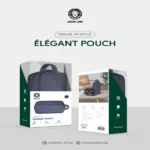 عکس کیف دستی گرین Green lionمدل elegant pouch سورمه ای