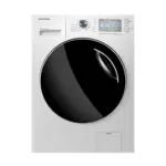تصویر ماشین لباسشویی دوو DAEWOO مدل DWK1-PR980C از رو به رو رنگ سفید