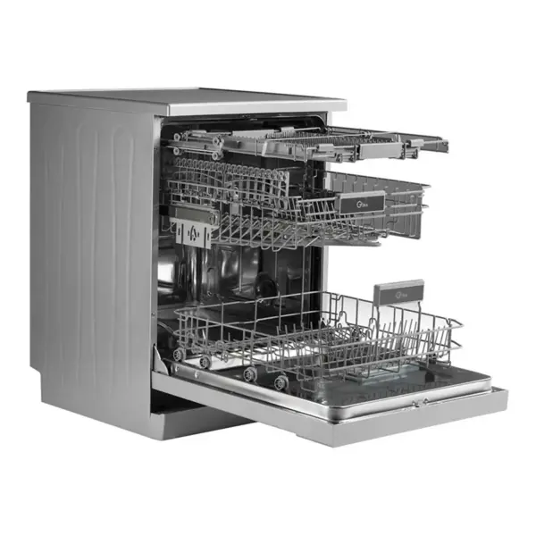 عکس ماشین ظرفشویی جی پلاس GPlus مدل GDW-M1463W با درب باز