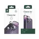 تصویر محافظ لنز دوربین گرین لاین GREEN LION مدل Camera Lens مناسب برای گوشی موبایل اپل iphone 14Pro Max /14 Pro از جعبه