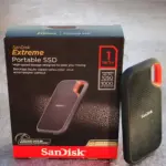 تصویر هارد اس اس دی اکسترنال سن دیسک SanDisk مدل Extreme E61 1 ترابایت