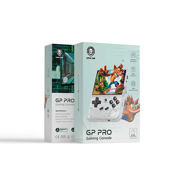 تصویر کنسول دستی گرین لاین Green Lion مدل GP Pro Gaming Console