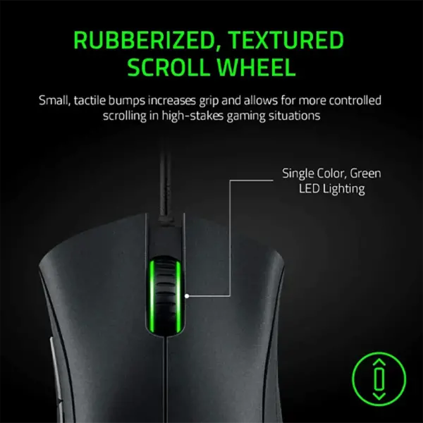 تصویر موس باسیم مخصوص بازی ریزر RAZER مدل Deathadder Essential