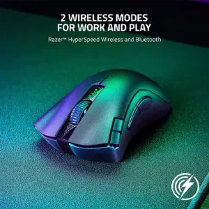 تصویر موس بی‌سیم مخصوص بازی ریزر RAZER مدل Deathadder V2 X HYPERSPEED