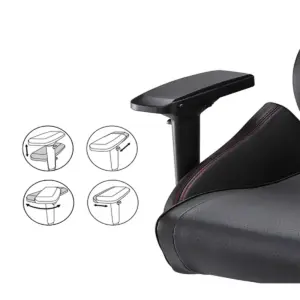 تصویر صندلی اداری مدیریتی و مخصوص بازی ایسوس ASUS مدل ROG Chariot SL300C Black