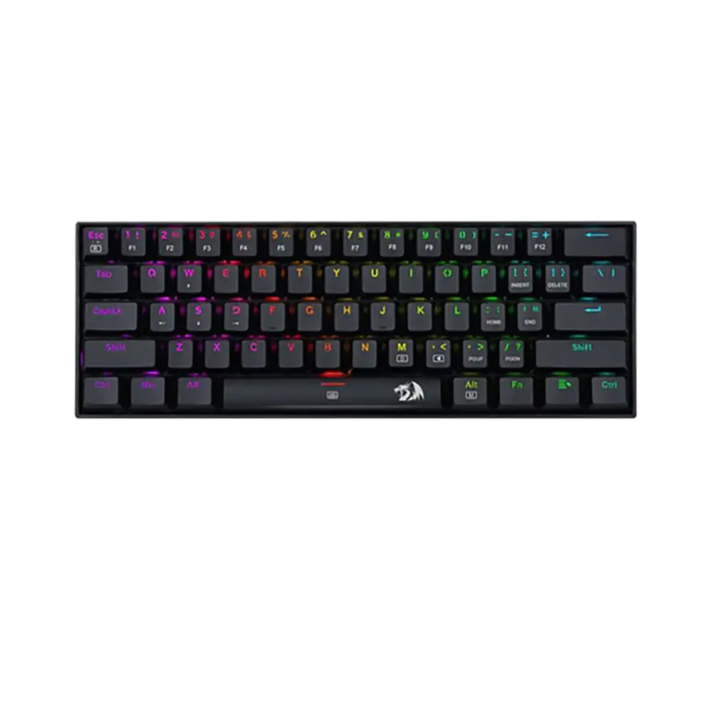 تصویر کیبورد گمینگ ردراگون Redragon مدل Elise K615P-KBS