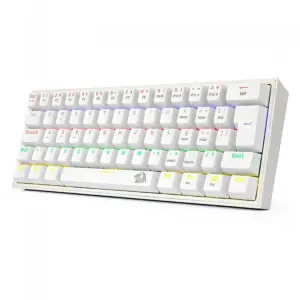 تصویر کیبورد مخصوص بازی ردراگون Redragon مدل Fizz K617 white