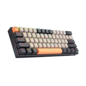 تصویر کیبورد مخصوص بازی ردراگون Redragon مدل Draconic Elite K530OG-BK-GY-RGB-PRO
