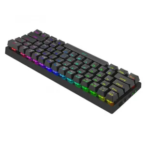 تصویر کیبورد بی سیم و سیمی مخصوص بازی تی دگر T-Dagger مدل Verde T-TGK317