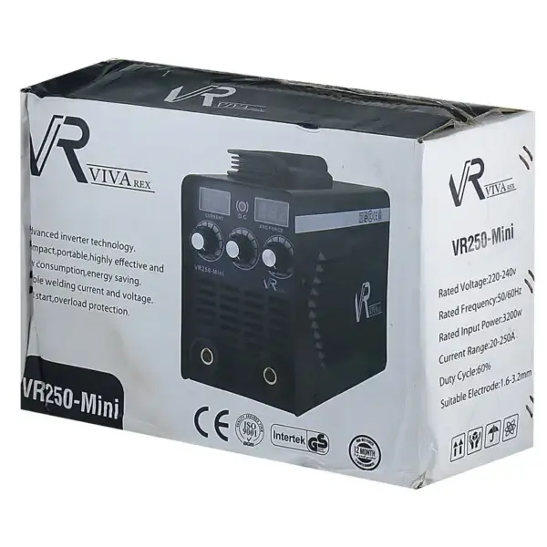 اینورتر جوشکارى ویوارکس مدل مینی 3 ولوم VR250 mini