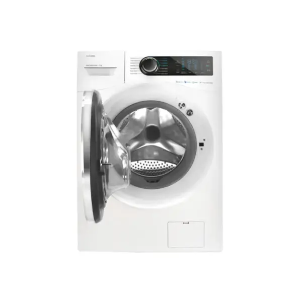 ماشین لباسشویی دوو DAEWOO مدل DWK1-SE991C رنگ سفید عکس از رو به رو درب باز
