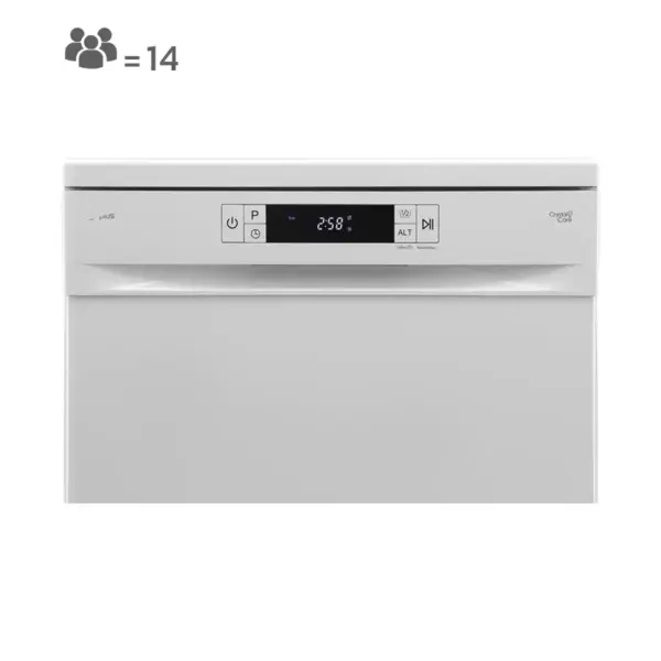 ماشین ظرفشویی جی پلاس GPlus مدل GDW-M1463W از صحفه نمایش