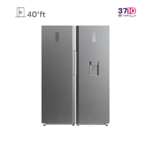 یخچال فریزر دوقلو دوو DAEWOO مدل ( DLR-2032SS و DLF-2032SS ) از روبرو