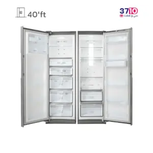 یخچال فریزر دوقلو دوو DAEWOO مدل ( DLR-2032SS و DLF-2032SS ) از روبرو