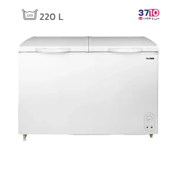 فريزر صندوقی برفاب مدل CF2D-310L از روبرو