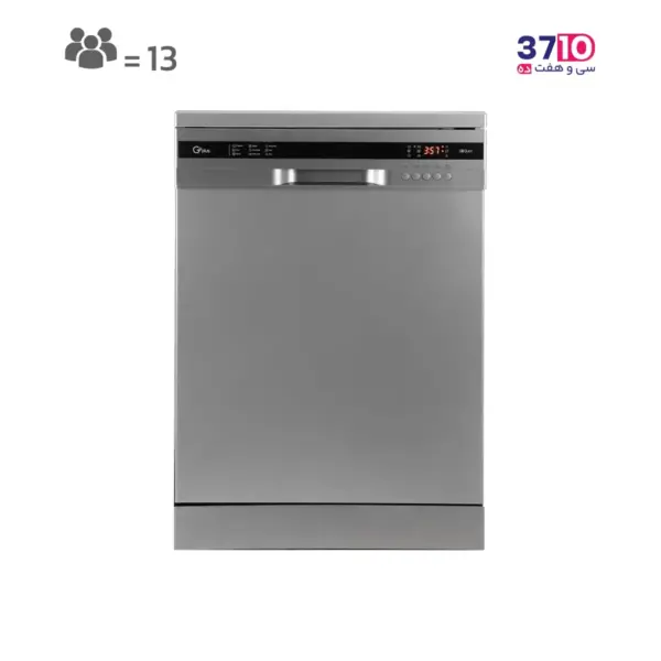 ماشین ظرفشویی جی پلاس GPlus مدل GDW-M1352S از روبرو