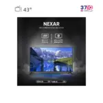 ال ای دی نکسار NEXAR مدل NTV-H43E614N از راهنما