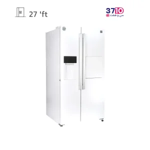 یخچال ساید بای ساید دوو مدل DES-2915MW از بغل