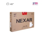 تلویزیون ال ای دی نکسار NEXAR مدل NTV-H40F416N از جعبه