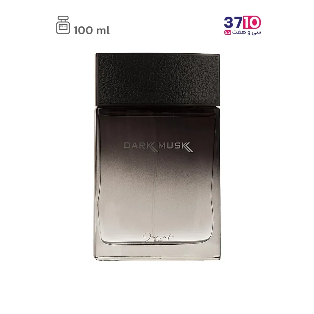 ادو پرفیوم مردانه ژک‌‌ ساف مدل دارک ماسک Dark Musk از روبرو