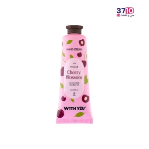 کرم مرطوب کننده دست ویت یو مدل Cherry Blossom با حجم 50 میل از روبرو