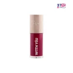 تینت مایع رنگی لب و گونه مدل c1 ویت یو مدل Peony Tint از روبرو