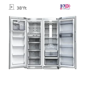 یخچال فریزر دوقلو دوو DAEWOO مدل SRi-20MW / SFi-20MW سری تویین هوشمند IOT از درب باز