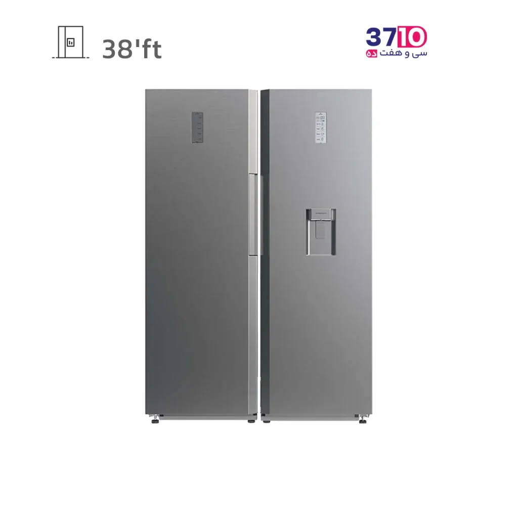یخچال فریزر دوقلو دوو DAEWOO مدل SRi-20SS / SFi-20SS سری تویین هوشمند IOT از روبرو