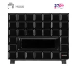 بخاری نیک کالا Nicala مدل سرامیکی CE14 امپایر از روبرو