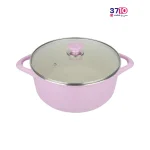 سرویس قابلمه چدن 11 پارچه عروس مدل ویکتوریا از قابلمه