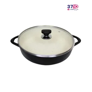 تابه دو دسته عروس مدل ویکتوریا سایز 24 از روبرو