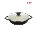 سرویس قابلمه چدن 12 پارچه عروس مدل ویکتوریا از ماهیتابه