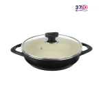 سرویس قابلمه چدن 12 پارچه عروس مدل ویکتوریا از ماهیتابه