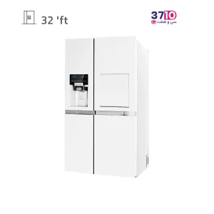 یخچال ساید بای ساید دوو DAEWOO مدل D2S-1033MW از بغل